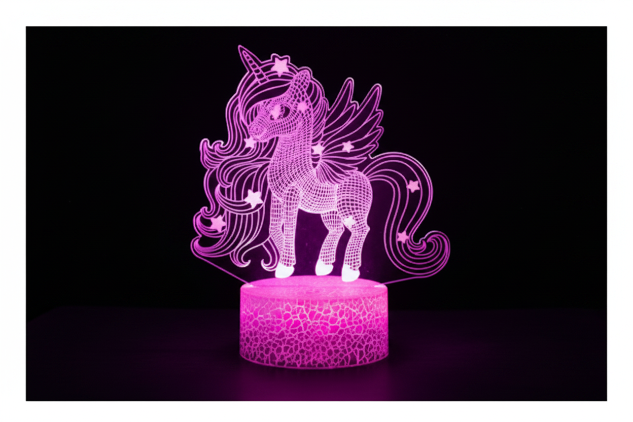 Unicorn Lamp - Clean Original Style