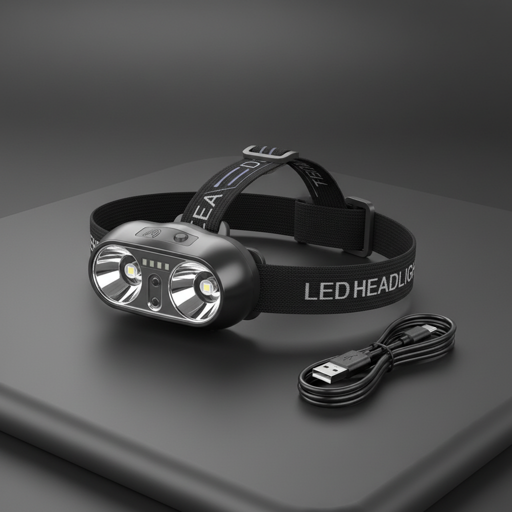 Wave Sensor Headlamp - Clean