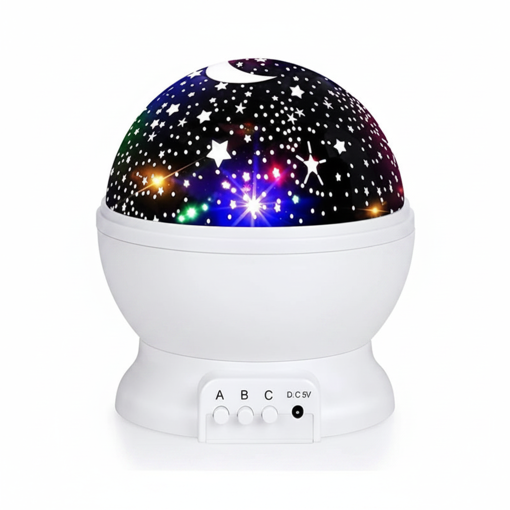White Galaxy Projector