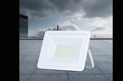 White Shell Flood Light