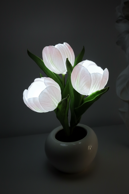 White Tulip Lamp
